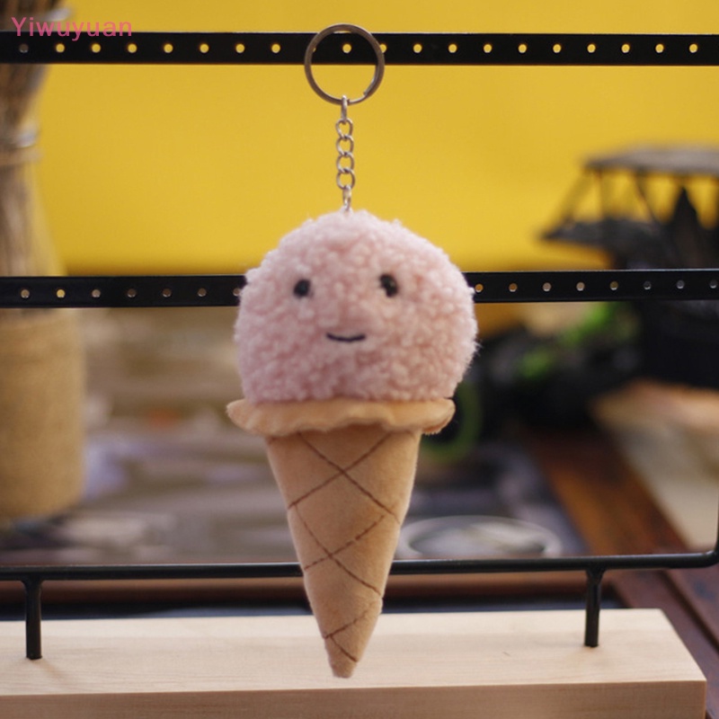 < Yiwuyuan > Đồ Chơi Thú Nhồi Bông Hình Cây Kem Đáng Yêu Mềm Mại Cho Bé Mới