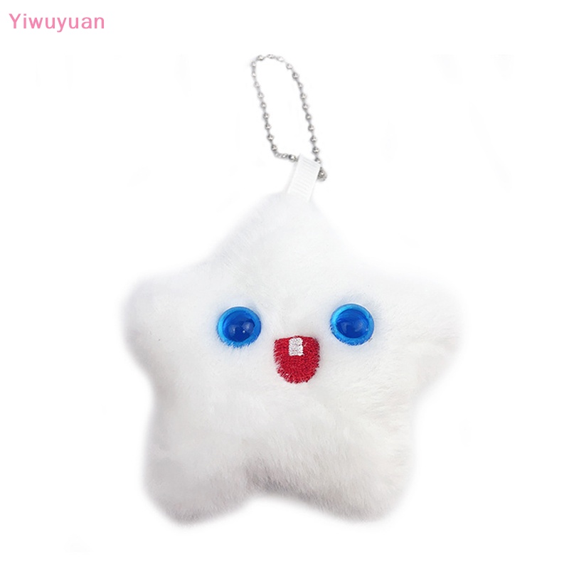 < Yiwuyuan > Móc Khóa Búp Bê Nhồi Bông Ngôi Sao Năm Cánh Hoạt Hình Dễ Thương Mới