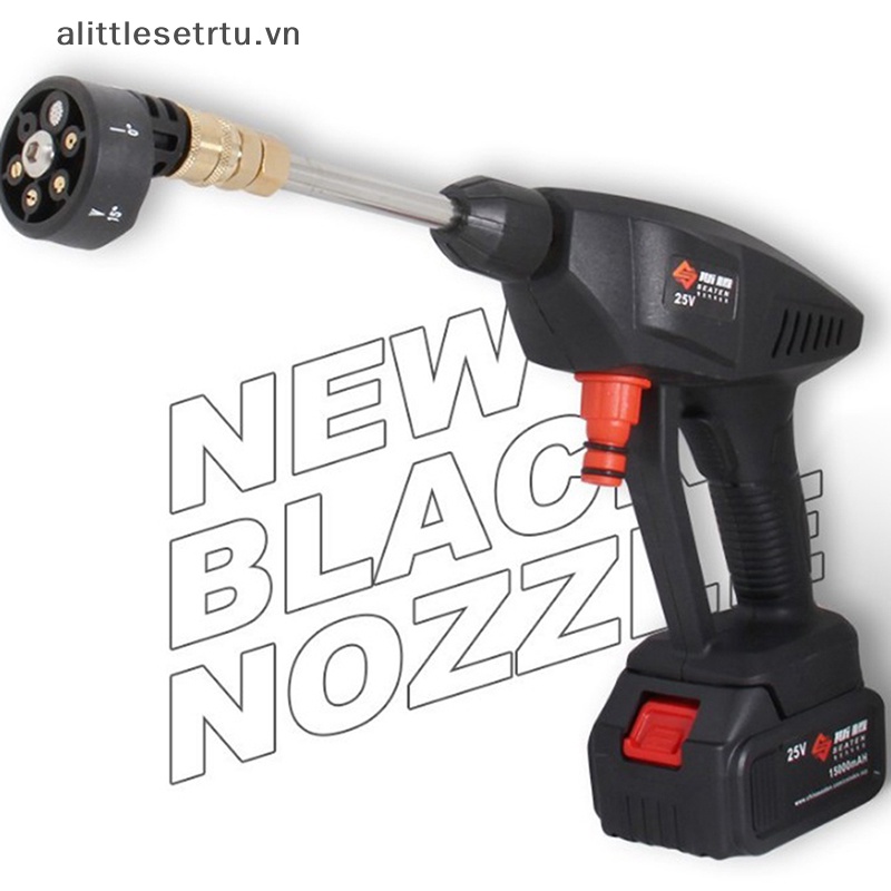 Vòi Xịt Nước Rửa Xe Áp Suất Cao Đa Năng Kèm 5 Vòi Xịt