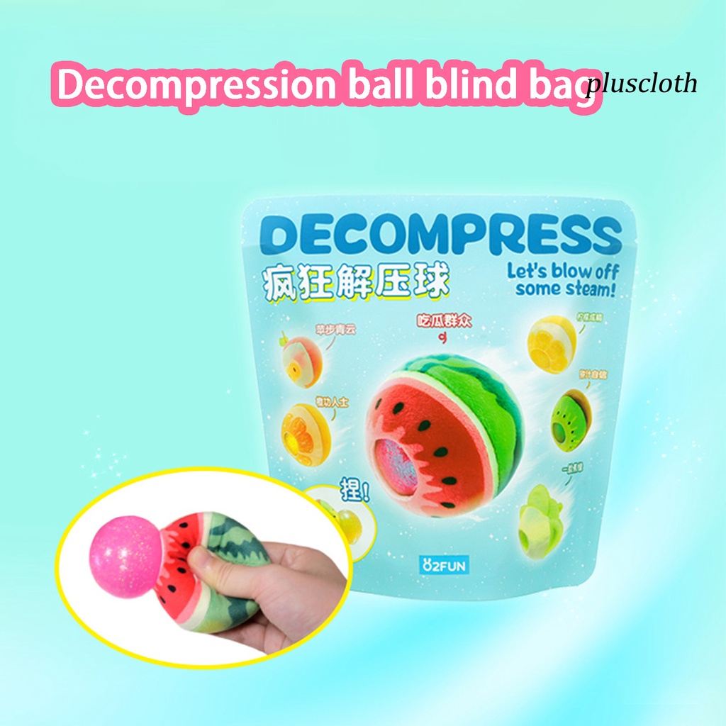 Đồ Chơi Nắn Bóp Đàn Hồi Giảm Stress Hình Động Vật