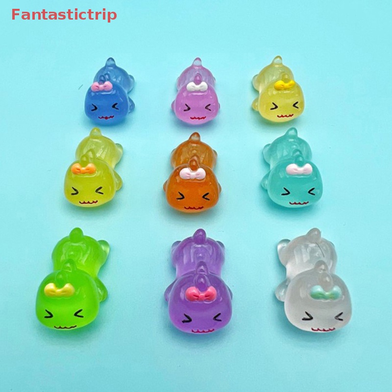 [Fantastictrip] Set 5 Mô Hình Búp Bê Mini Phát Sáng Trong Bóng Tối Trang Trí Tiểu Cảnh Craf Mới