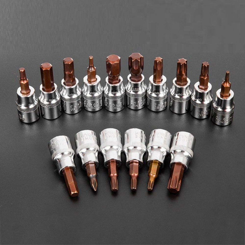 【FOR SALE】Drive Bit Socket 1 Pc 3/8 Inch H3-H10 Hex Socket Bit Socket Screwdriver Bit Tool
