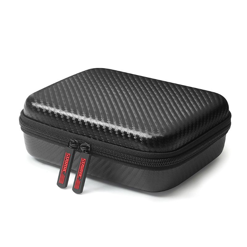 Túi Xách Du Lịch Da PU Họa Tiết Sợi Carbon Chống Sốc Cho OM3