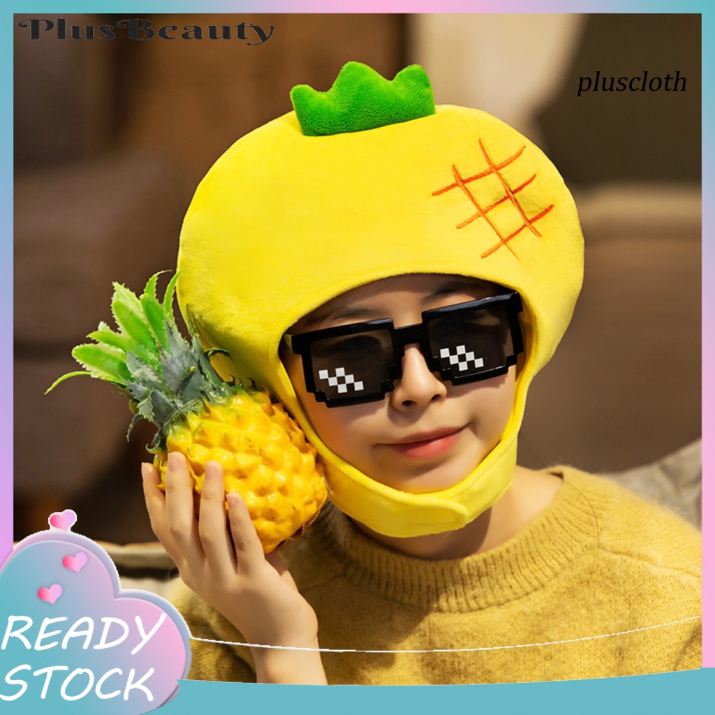 Mũ Len Đan Chéo Họa Tiết Hoạt Hình Dễ Thương Cho Nữ