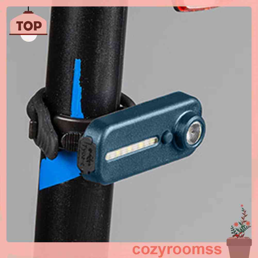 Đèn Cảnh Báo An Toàn Chống Nước Có Thể Sạc Lại Kèm Kẹp Gắn Đuôi Xe Đạp