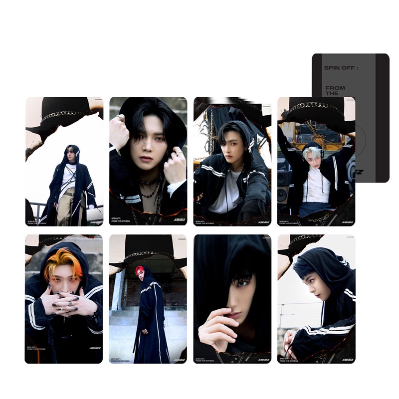 Bộ 8 Thẻ Hình Nhóm Nhạc ATEEZ