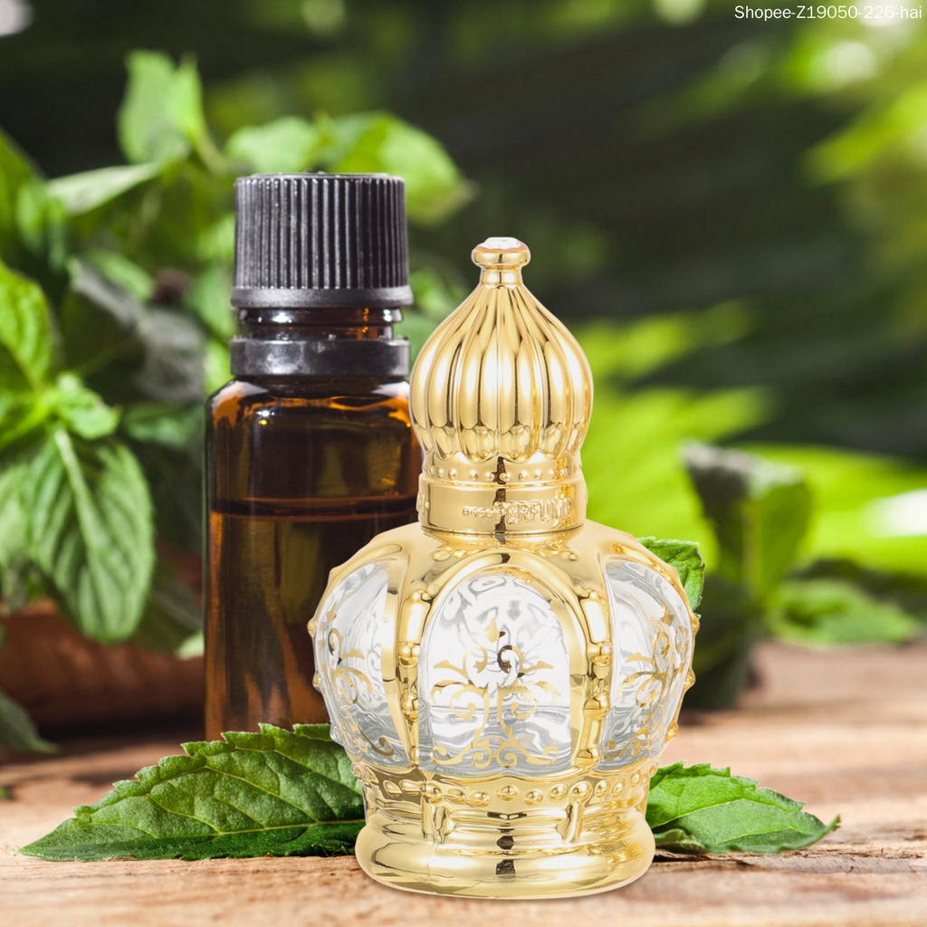 Bộ 2 Lọ Tinh Dầu Dùng Trang Trí Lễ Phục Sinh Phong Cách Vintage