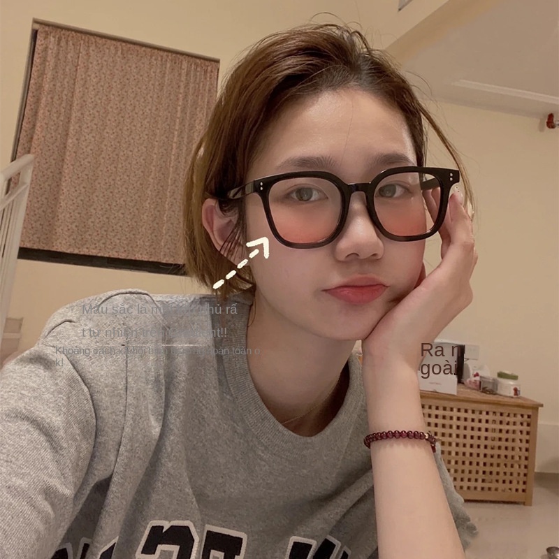 Kính Mát Gọng Đen Gradient Gm Thời Trang Cho Nam Và Nữ