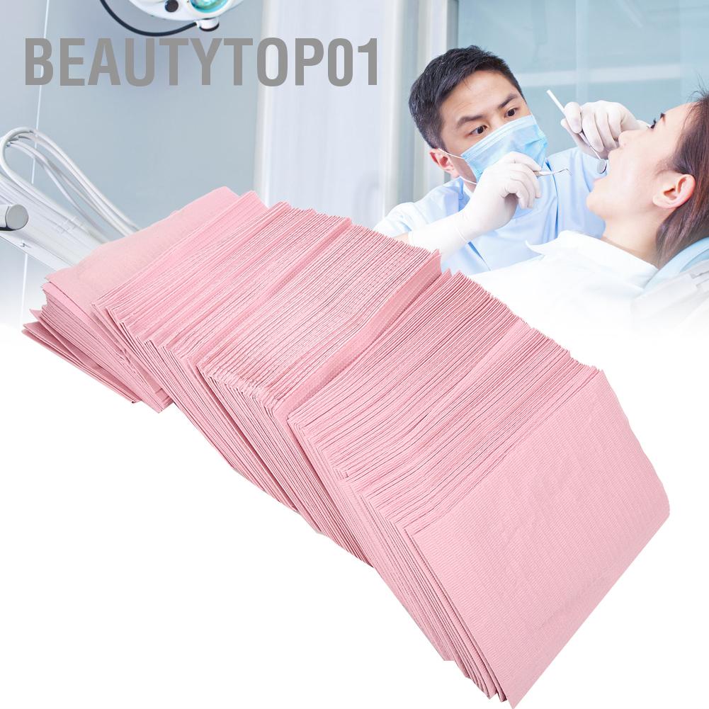 Bịch 125 khăn spa,nha khoa dùng 1 lần, trải mâm nha khoa, trải giường Spa phun xăm BeautyTop01
