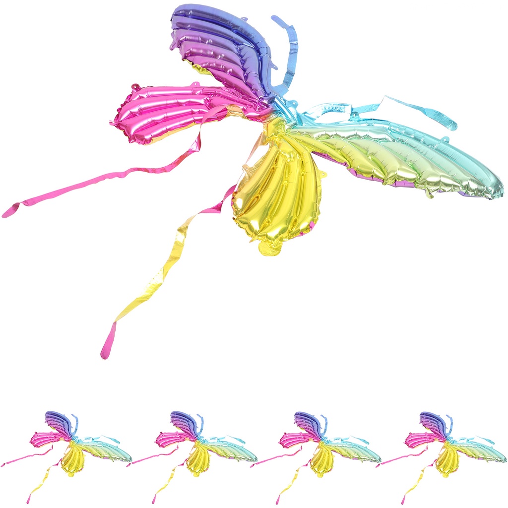 5 Bong Bóng Cánh Bướm Trang Trí