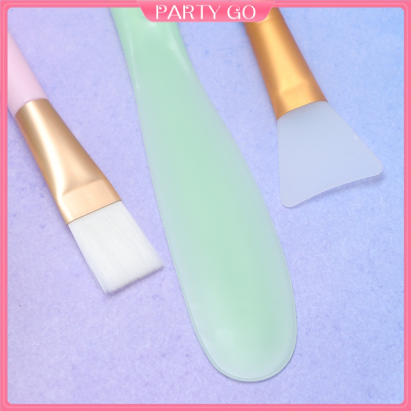 Set 5 Bát Silicone Trộn Mặt Nạ DIY