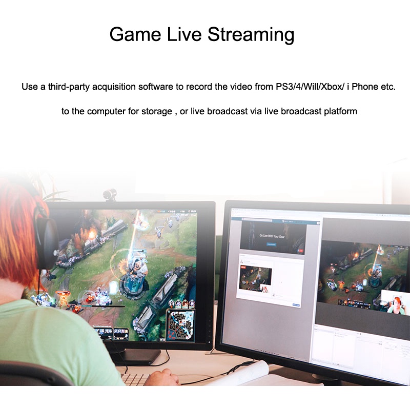 Thẻ Ghi Hình video 4k hdmi usb 2.0 1080p Cho ps4 hd Máy Tính laptop