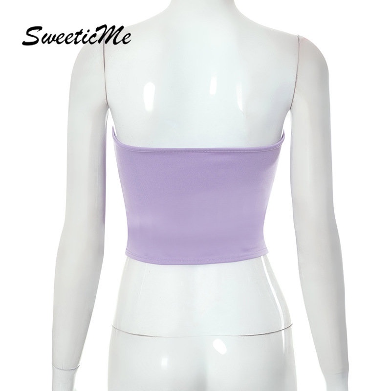 Áo Tank Top Ôm Eo Màu Trơn Thời Trang Mới 2023 Quyến Rũ Cho Nữ