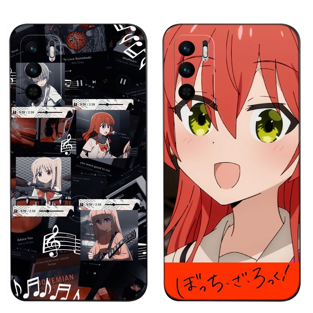 Ốp Điện Thoại Mềm Họa Tiết Anime LFW4 Bocchi Cho Realme C30 C33 8i 9 Pro Plus