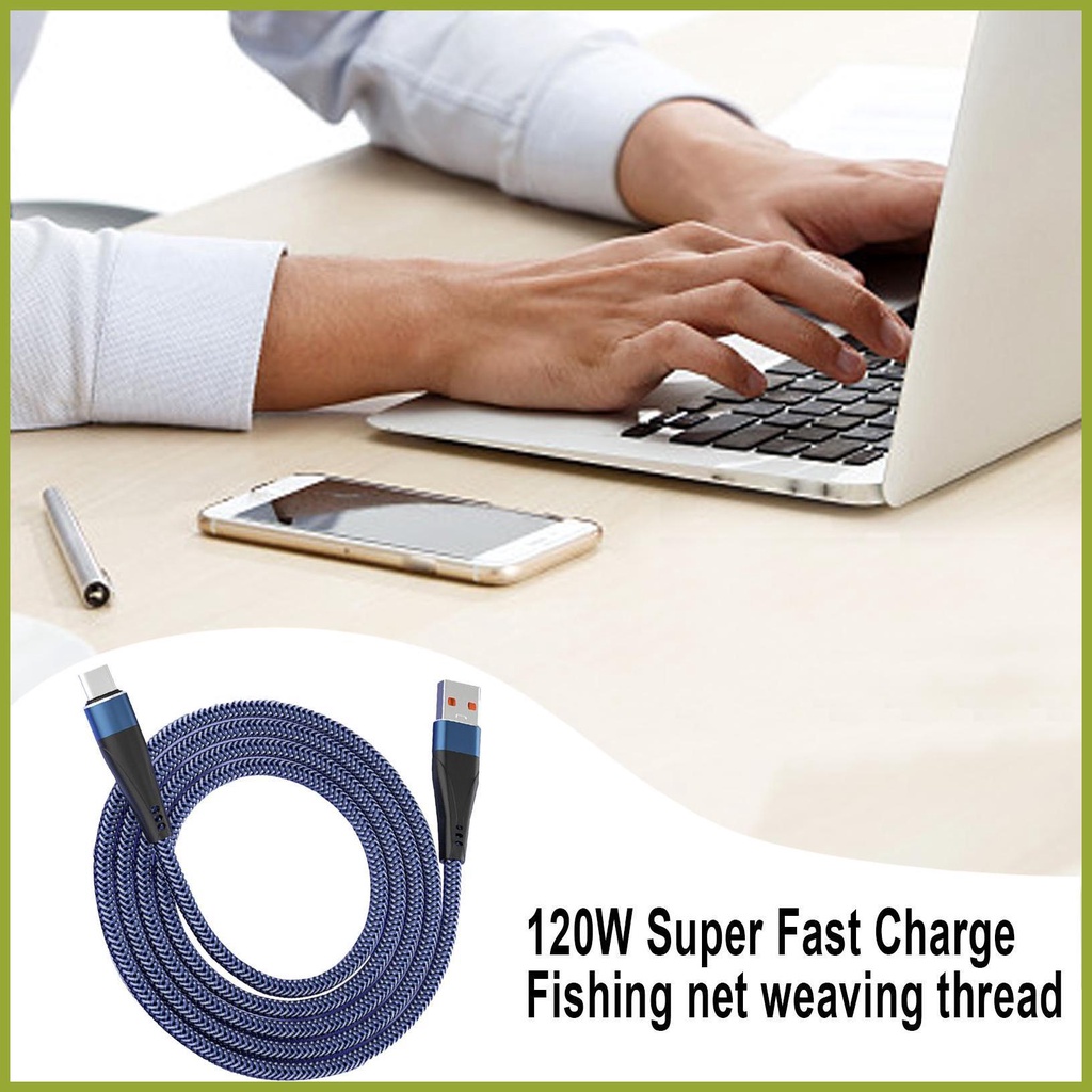 Dây Cáp Sạc USB Type C 120W 10A Cho Điện Thoại
