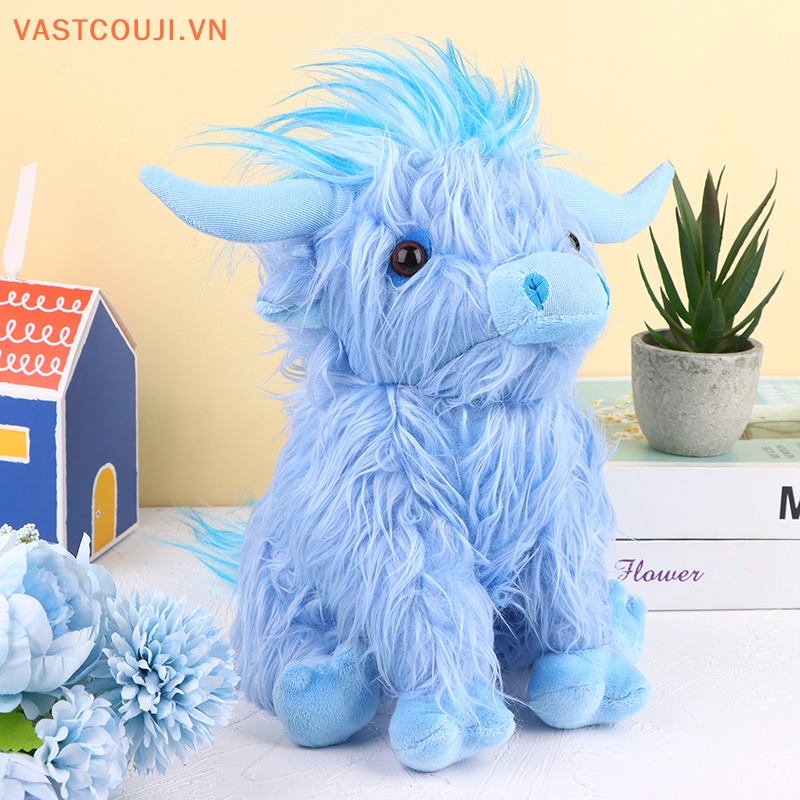 Đồ chơi nhồi bông Hình Bò Vstji Cao 25cm Mềm Mại Trang Trí Nhà Cửa