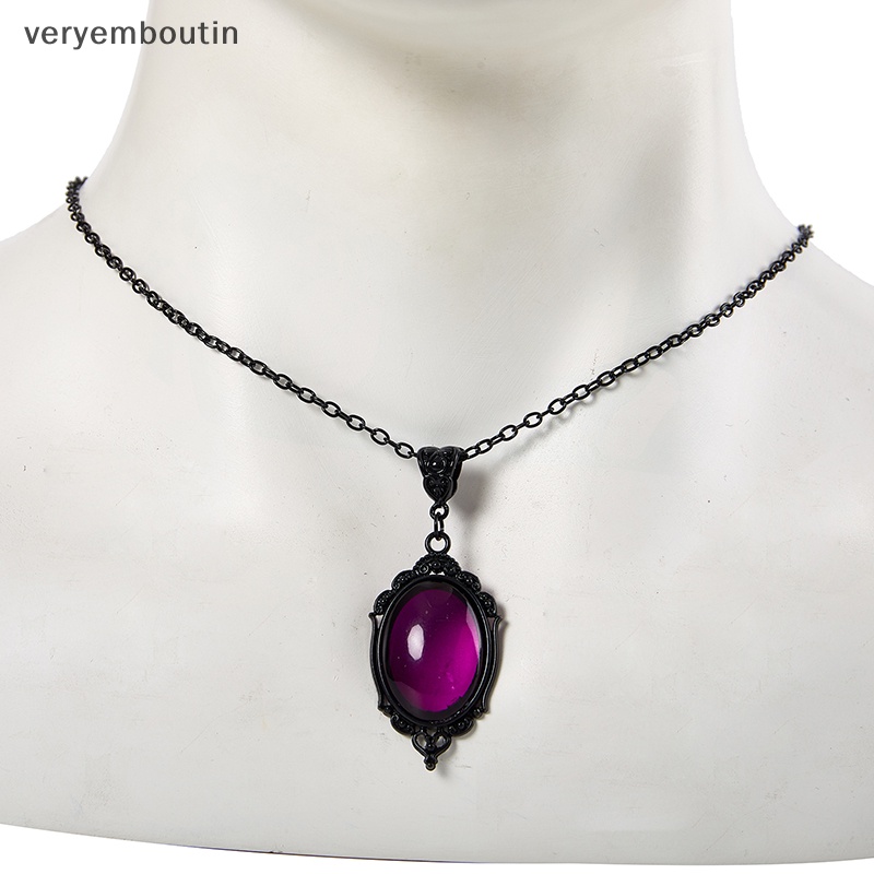 Vòng cổ Mặt Đá Pha Lê Phong Cách Gothic Thời Trang Cho Nữ