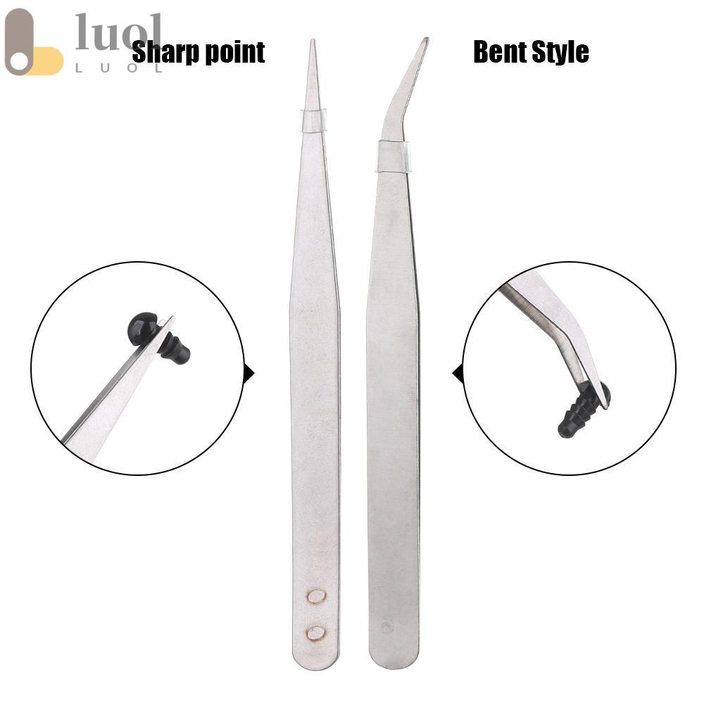 Set 1 / 3 / 5 / 10 Nhíp Inox Chuyên Dụng Trong Công Nghiệp|Kìm Kẹp Khuỷu Tay Làm Bằng Thép Không Gỉ