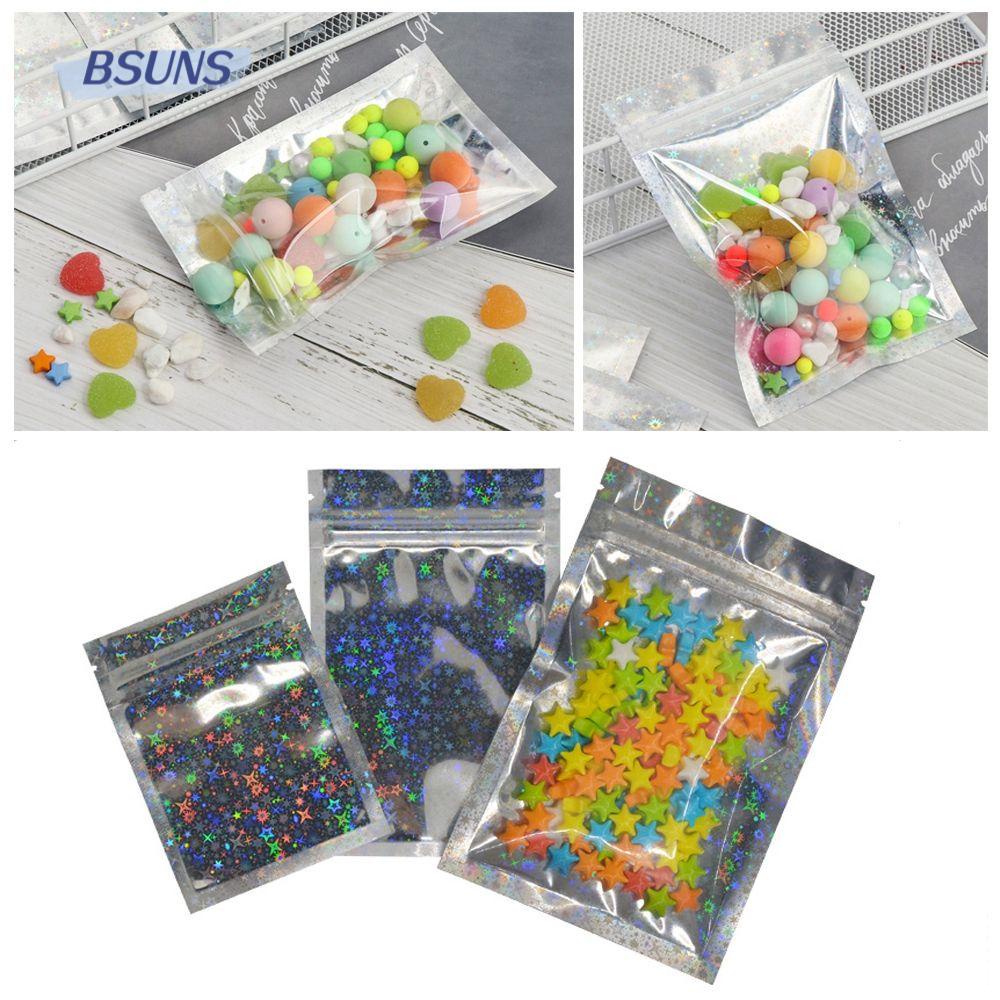 Bộ 20 Túi Nhựa Đựng Bằng Lá Nhôm Có Khóa Kéo Chống Nước