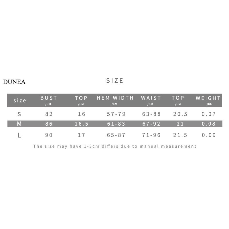 DUNEA Áo Croptop Cổ Chữ V Ôm Dáng Quyến Rũ Thời Trang Cho Nữ