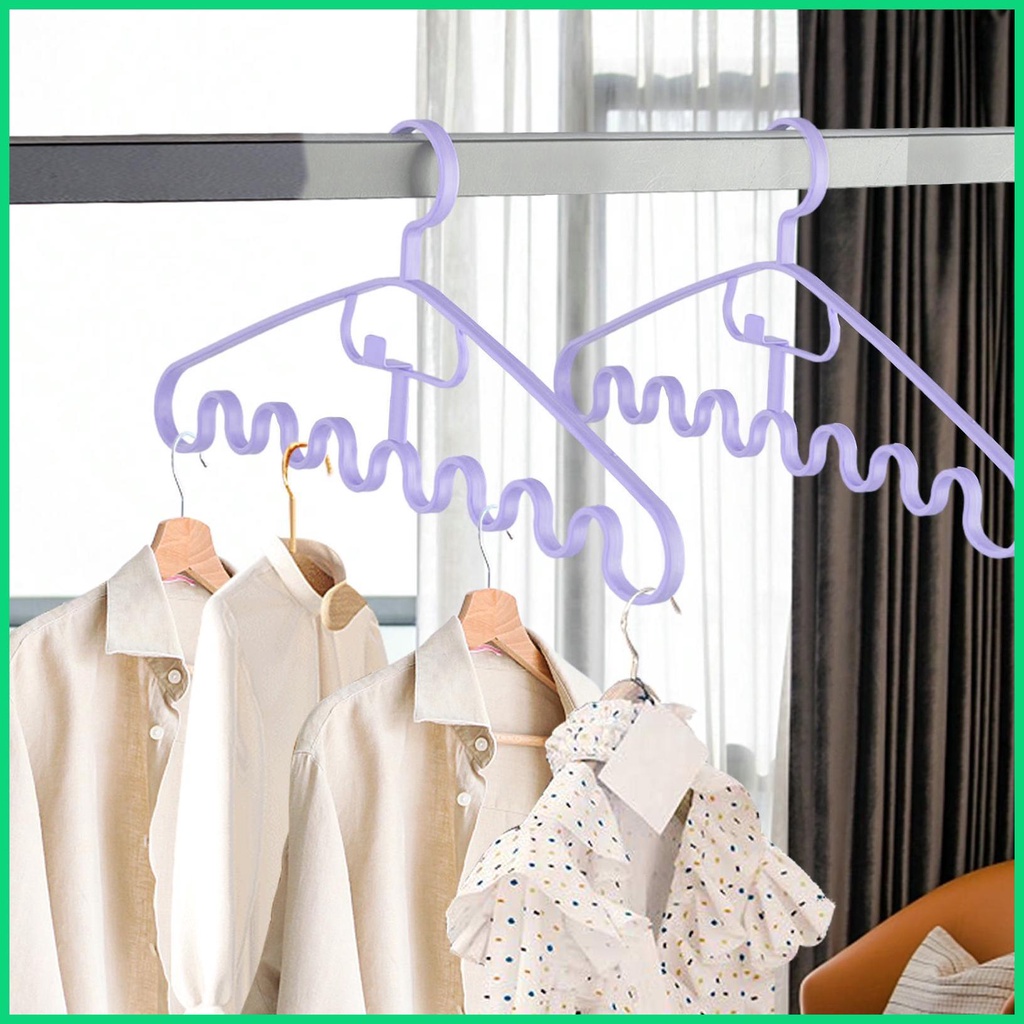 Móc Treo Quần Áo Chống Trượt Tiết Kiệm Không Gian Tiện Dụng