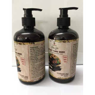 Dầu Gội Bồ Kết Thảo Mộc 500ml Sạch Tóc