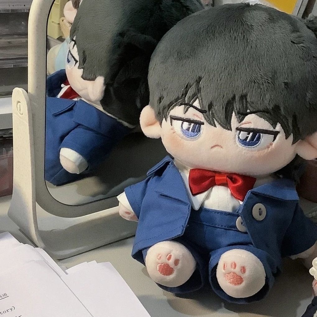 Búp Bê Nhồi Bông Cotton Hình Thám Tử Conan Shinichi Dễ Thương