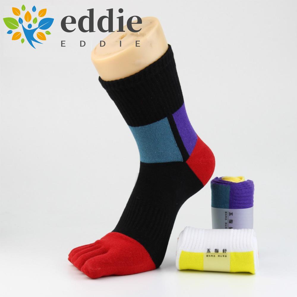 1 Đôi Tất Xỏ Ngón Chống Vi Khuẩn Bằng Sợi Cotton Hữu Cơ 26 Ngón Cho Nam