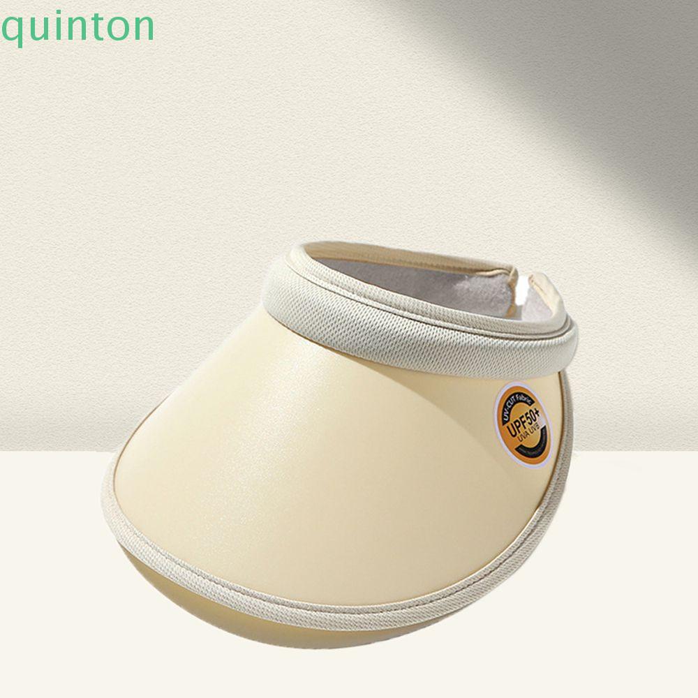 Mũ Chống Nắng Rỗng Chóp Vành Rộng Điều Chỉnh Được Thoáng Khí Thời Trang Mùa Hè