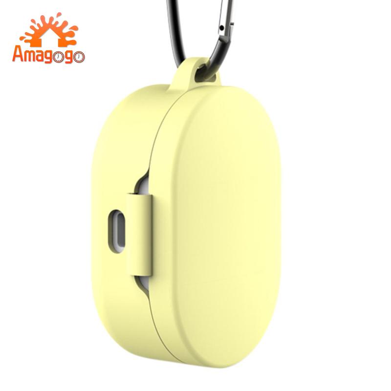 Vỏ Silicon Bảo Vệ Hộp Sạc Tai Nghe Xiaomi MI Redmi AirDots 3