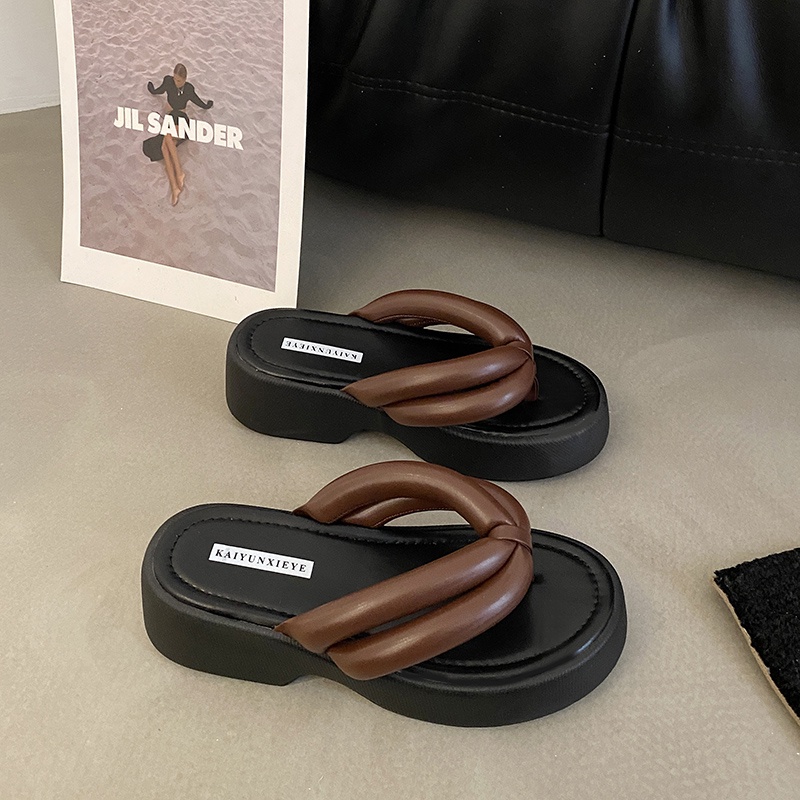 Dép Xỏ Ngón Đế Dày Thời Trang Dành Cho Nữ