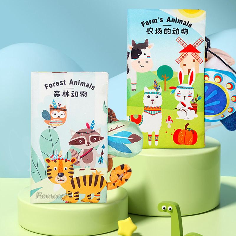 [Fenteer1] Sách Đồ Chơi Phát Triển Trí Tuệ Cho Bé