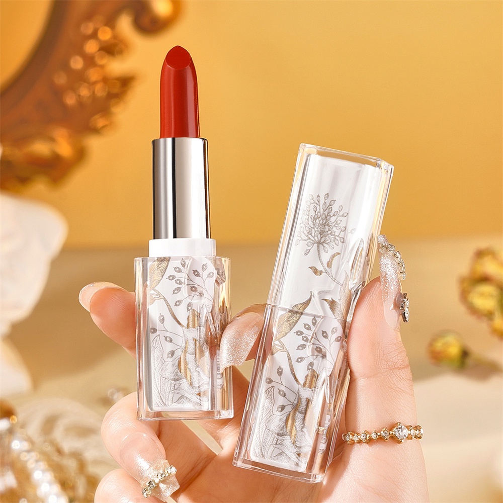 Son Môi HUAYUGEYAO Chất Nhung Lì Không Khô Môi Lâu Trôi Không Dính Thành Cốc Giá Trị Cao