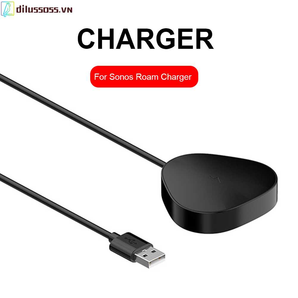 Đế Sạc Từ Tính 1000Ma Màu Trắng Đen Cho Sonos Roam SL