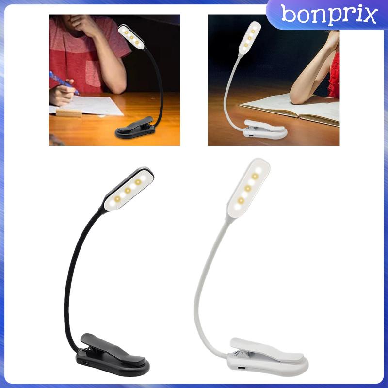 Đèn LED Đọc Sách Dạng Kẹp Màu Đen Chuyên Dụng Cho Học Tập