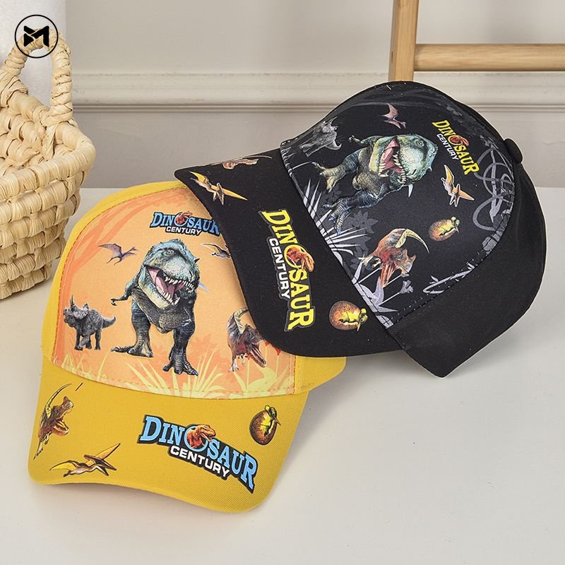 Mũ Lưỡi Trai Hình Khủng Long Phong Cách Hàn Quốc Mới Năm 2023 Cho Bé Trai Và Bé Gái (4-10 Tuổi)