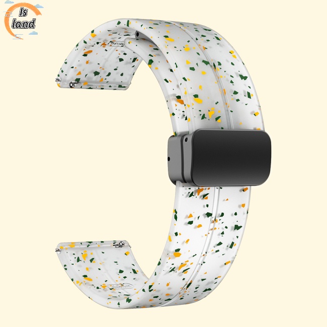 Dây Đeo Thay Thế Bằng Silicone Khóa Nam Châm Thời Trang 22mm / 20mm