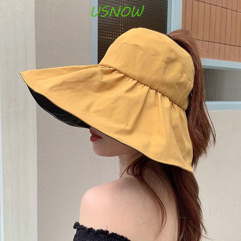 Mũ Lưỡi Trai Chống Nắng UV Màu Sắc Đơn Giản Phong Cách Hàn Quốc Thời Trang Cho Nữ