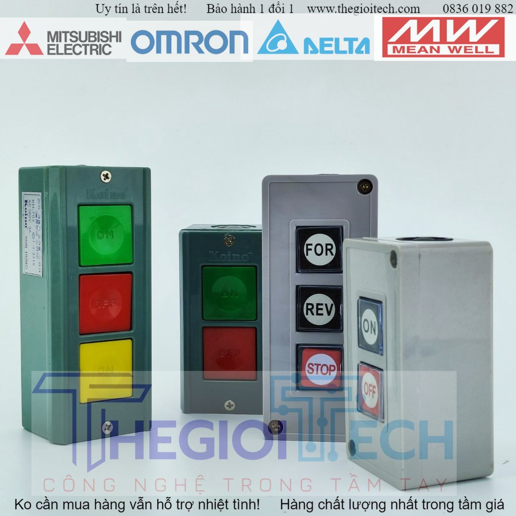 Nút Nhấn Điều Khiển ON/OFF TPB-2