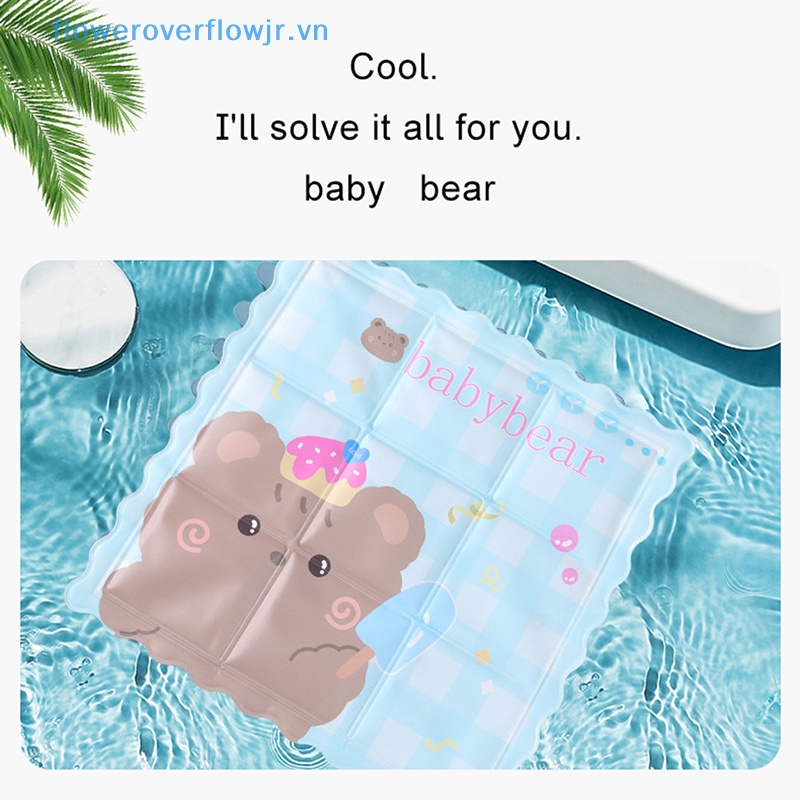 Đệm Gel Làm Mát Mùa Hè In Họa Tiết Hoạt Hình Dễ Thương Đa Ứng Dụng