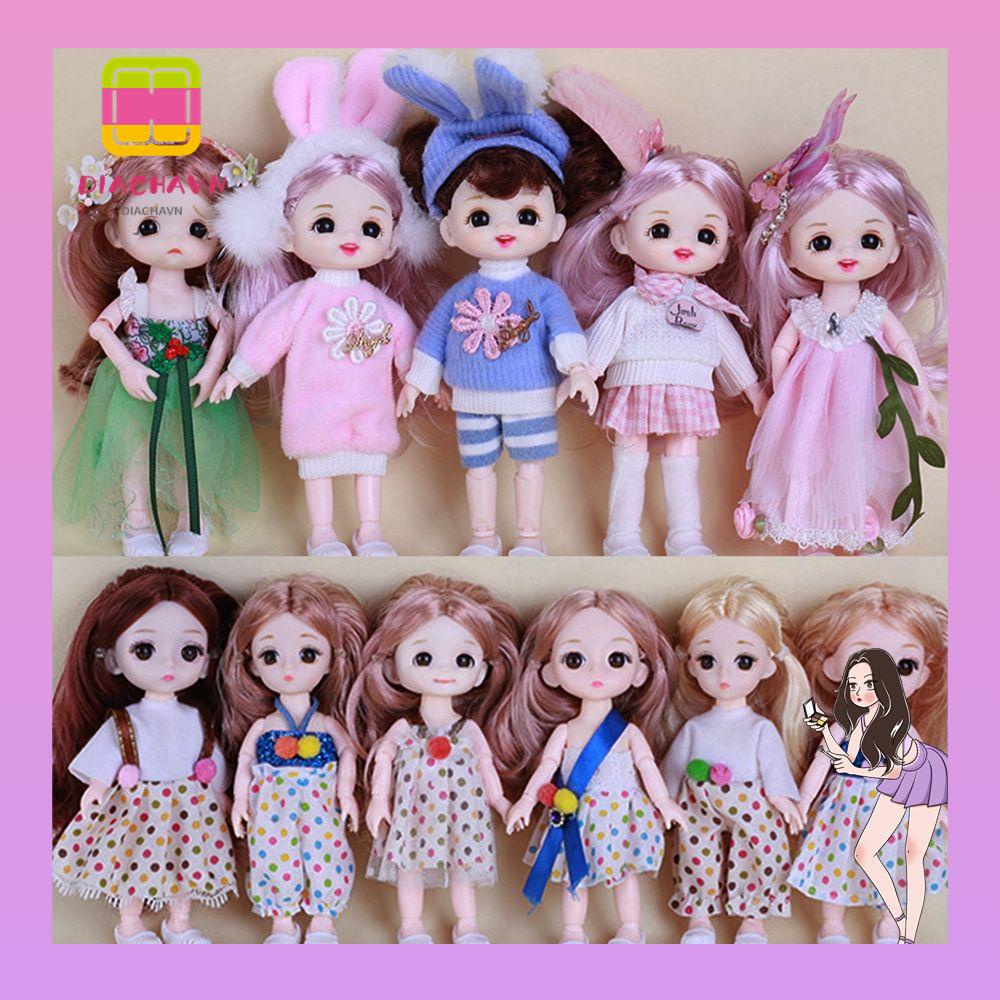 Đầm Thời Trang Xinh Xắn Dành Cho Búp Bê Obitsu 11 Ob11 Ob11 Gsc 16~17cm