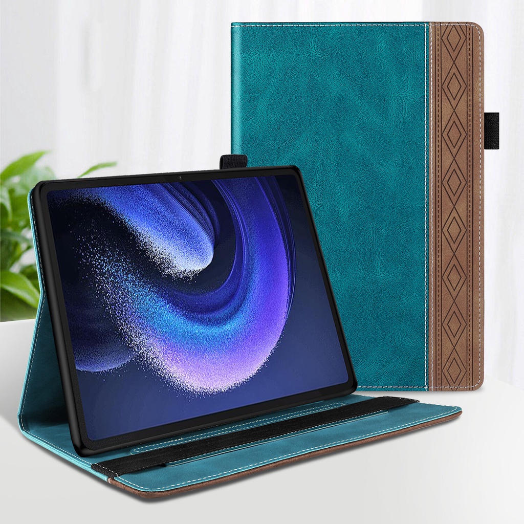 Bao Da Máy Tính Bảng PU Mỏng Có Ngăn Đựng Thẻ / Thức / Ngủ Thông Minh Cho Xiaomi Pad 6 Pro / Pad 6 11 inch 2023 Xiaomi Pad 5 Pro / Pad 5 11 inch 2021