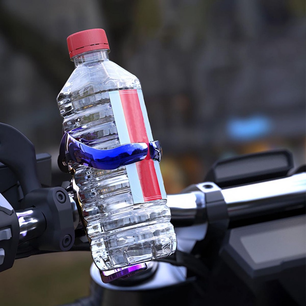 Giá Đỡ Bình Nước Bằng Titan Có Thể Gập Lại Cho Xe Mô Tô / ATV / Scooter