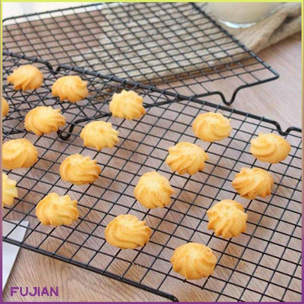 Home Kitchen Baking Accessories Easy Clean Nonstick Cooling Rack Mesh Grid Cookie Biscuit Cake Drying Stand