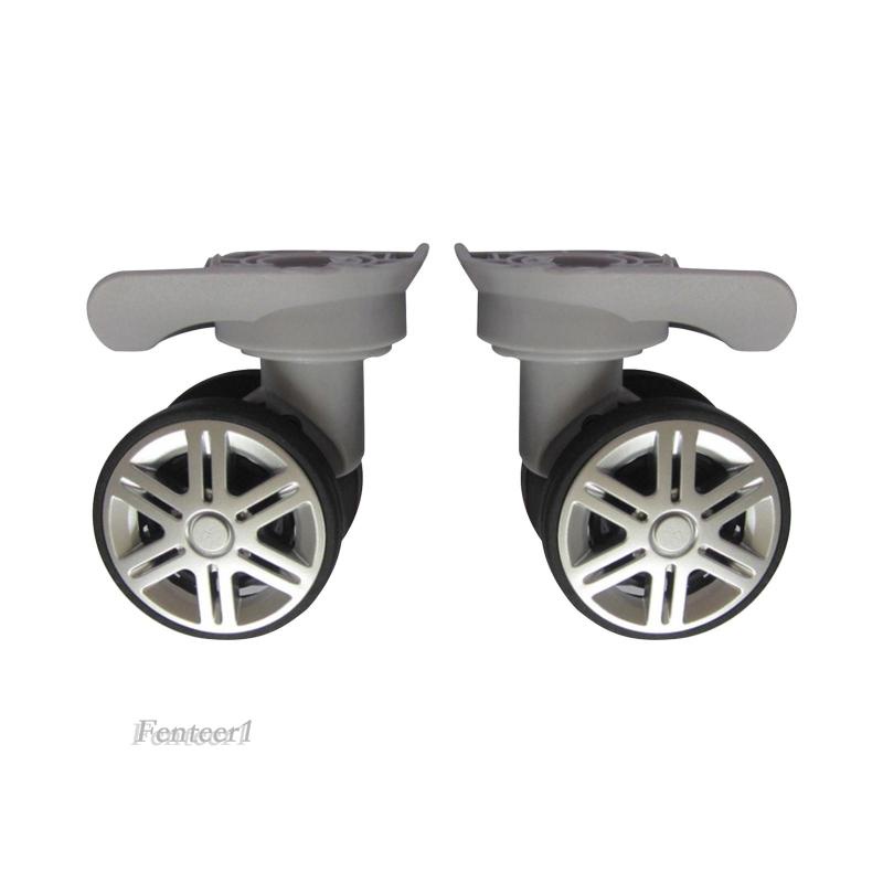 [Fenteer1] 2 Bánh Xe Thay Thế Cho Vali Hành Lý Yên Tĩnh Chắc Chắn