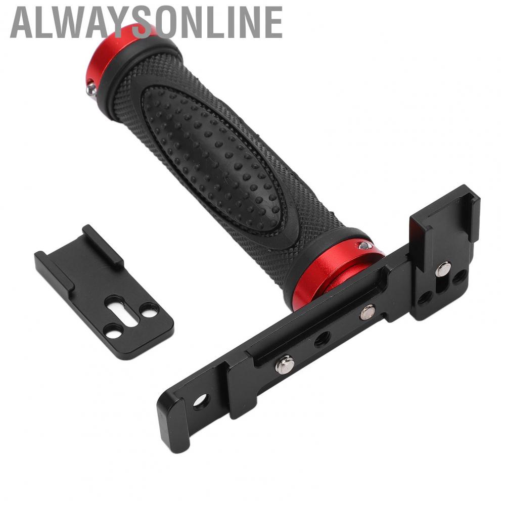 Alwaysonline 1/4  Handle Grip Holder Stand Tripod For Action Smartphone
