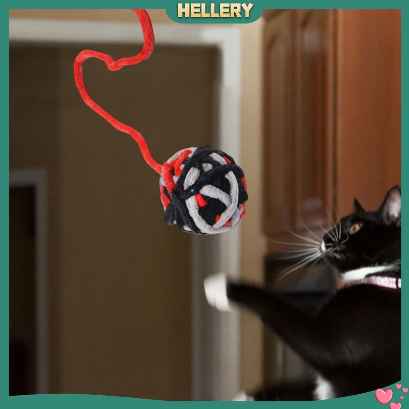 Quả Bóng Pompom Mềm Phát Ra Tiếng Kêu Vui Nhộn Dành Cho Mèo Cưng
