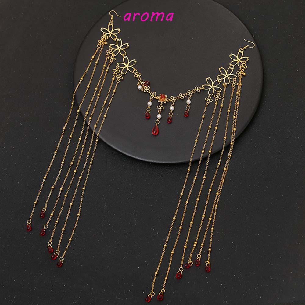 Kẹp Tóc Tua Rua Phong Cách Retro Thời Trang|Phụ Kiện Trang Trí Tóc Cô Dâu Phong Cách Hanfu