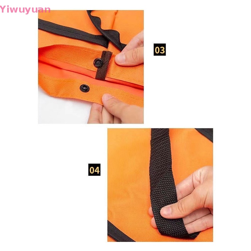 < Yiwuyuan > Túi Mua Sắm Bằng Nylon Có Bánh Xe Kéo Mở Rộng Tái Sử Dụng Được Mới