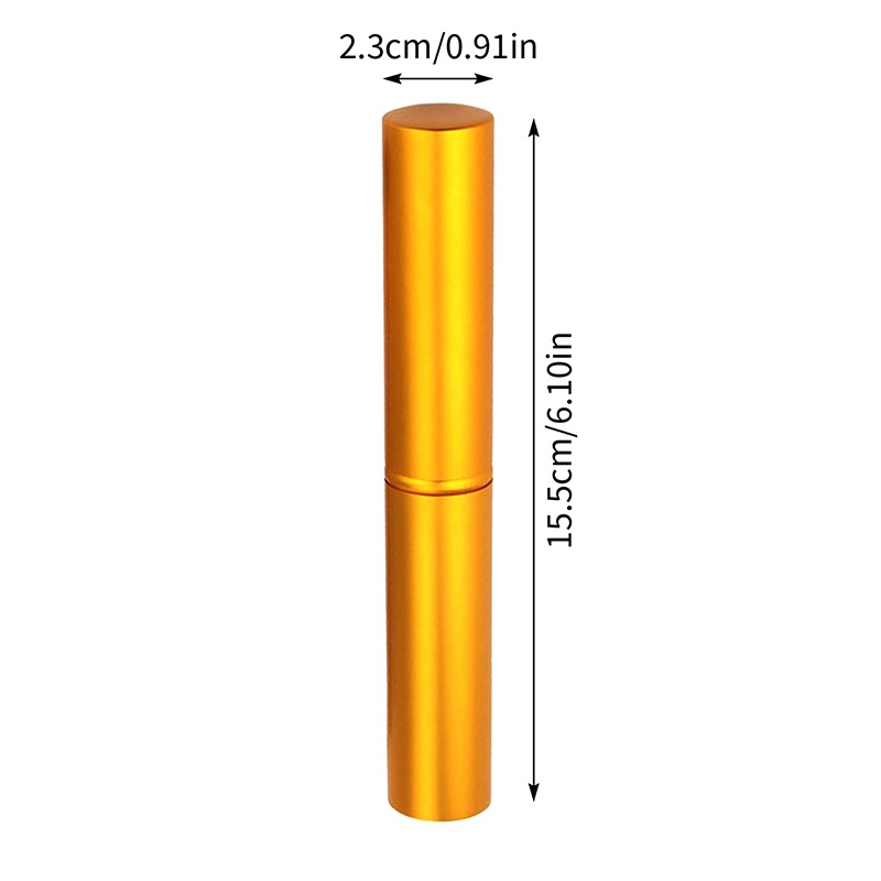 Bộ 5 Cọ Trang Điểm Jjiuad Mini Bằng Lông Ngựa Thân Nhôm Kèm Túi Đựng